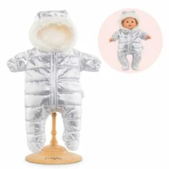 Vêtement Pour Mon Grand Poupon 36 Cm Corolle : Pilote Argenté