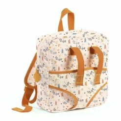 Djeco Accessoire Pour Poupon Poméa : Sac à Dos Porte-poupée
