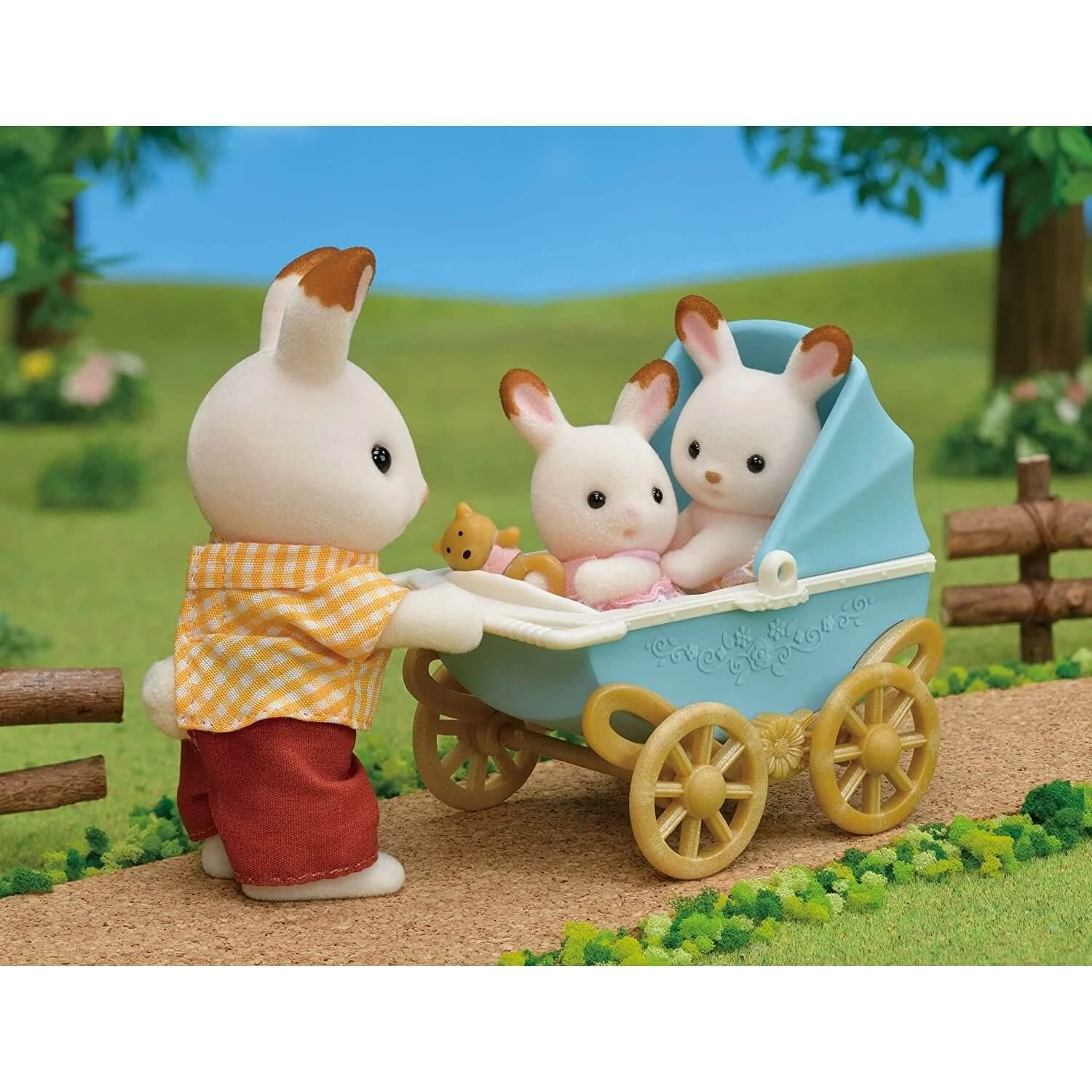 Sylvanian Families 5432 : Les Jumeaux Lapin Chocolat