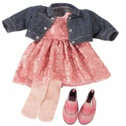 Ensemble Pour Poupée De 45 à 50 Cm : Glitter Glamour