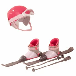 Accessoires Pour Poupées De 45 Cm : Set De Ski