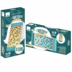 Vilac L'habilrinthe En Bois 2 En 1 : Jeu D'adresse Et De Patience