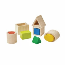 Plan Toys Formes Géométriques à Imbriquer - Méthode Montessori