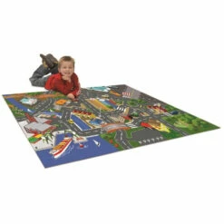 Dickie Toys Tapis De Jeu Avec Accessoires Et 1 Véhicule