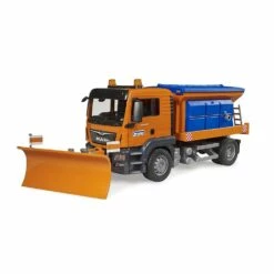 Bruder Camion MAN TGS Pour Service D’hiver Avec Lame De Chasse-neige