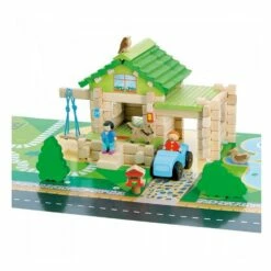 Ma Première Maison En Bois Avec Voiture