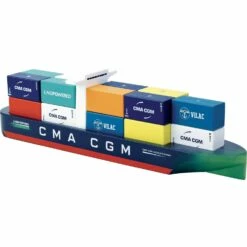 Vilac Bateau Porte-conteneurs En Bois : CMA CGM Jacques Saade