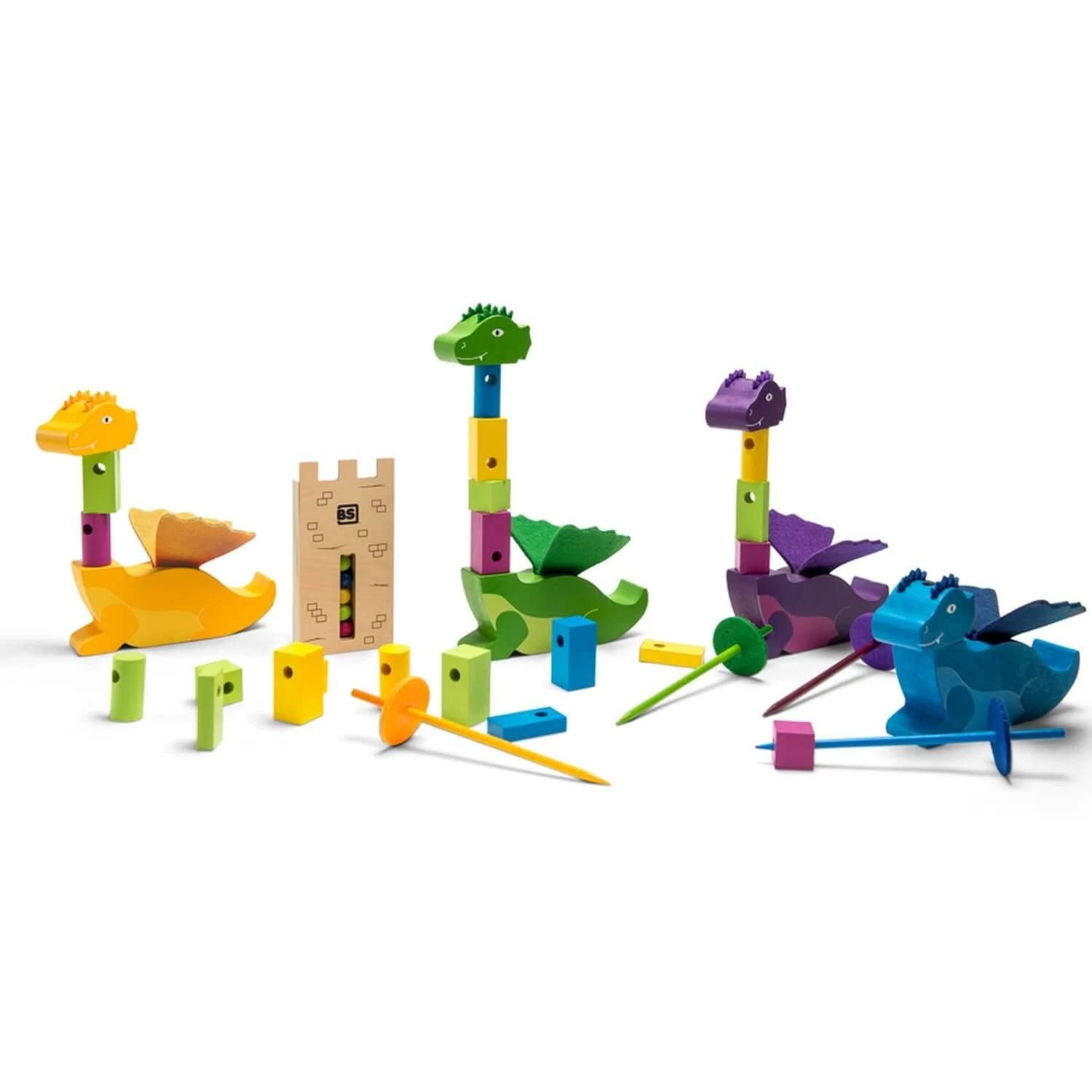 BS Toys Jeu De Construction : La Pile Du Dragon