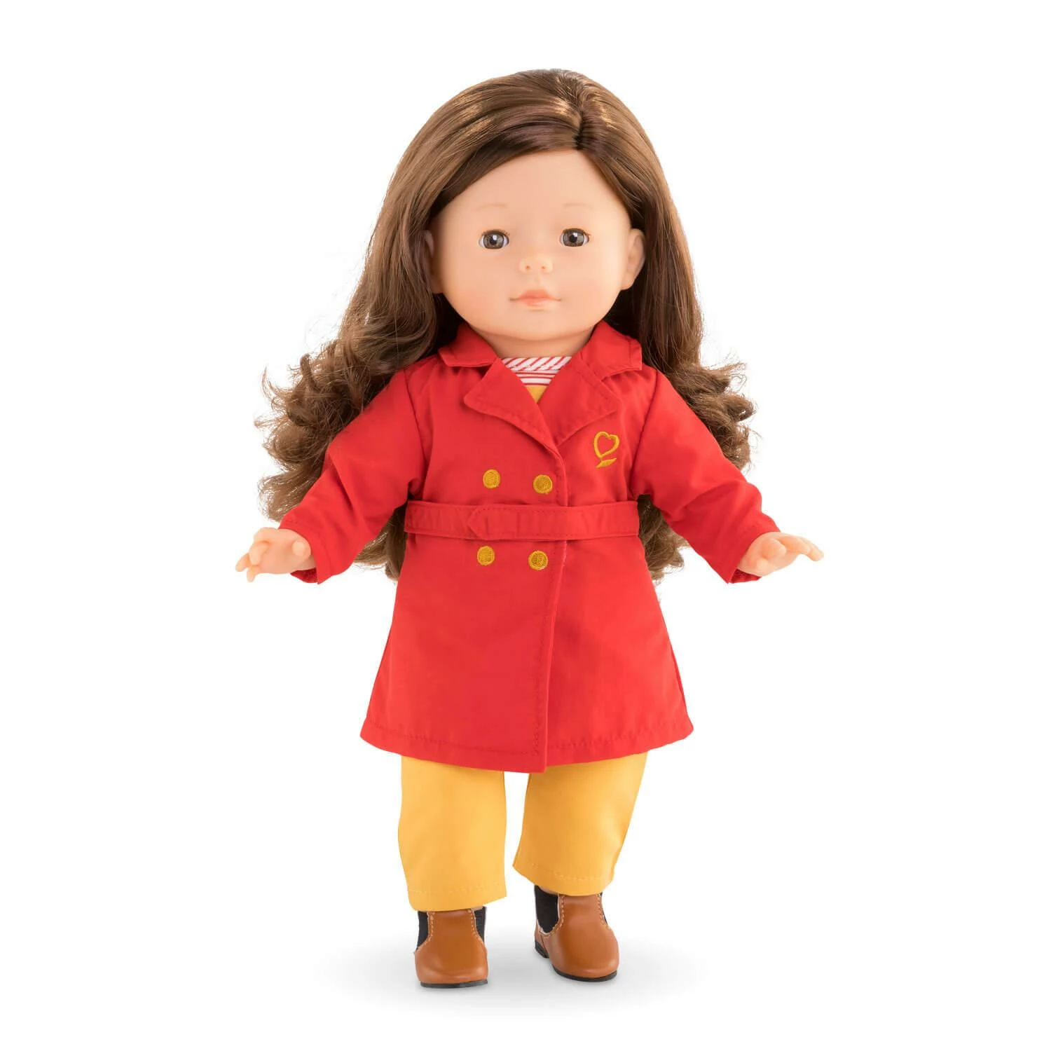 Vêtement Pour Poupée Ma Corolle 36 Cm : Trench Rouge – Image 2