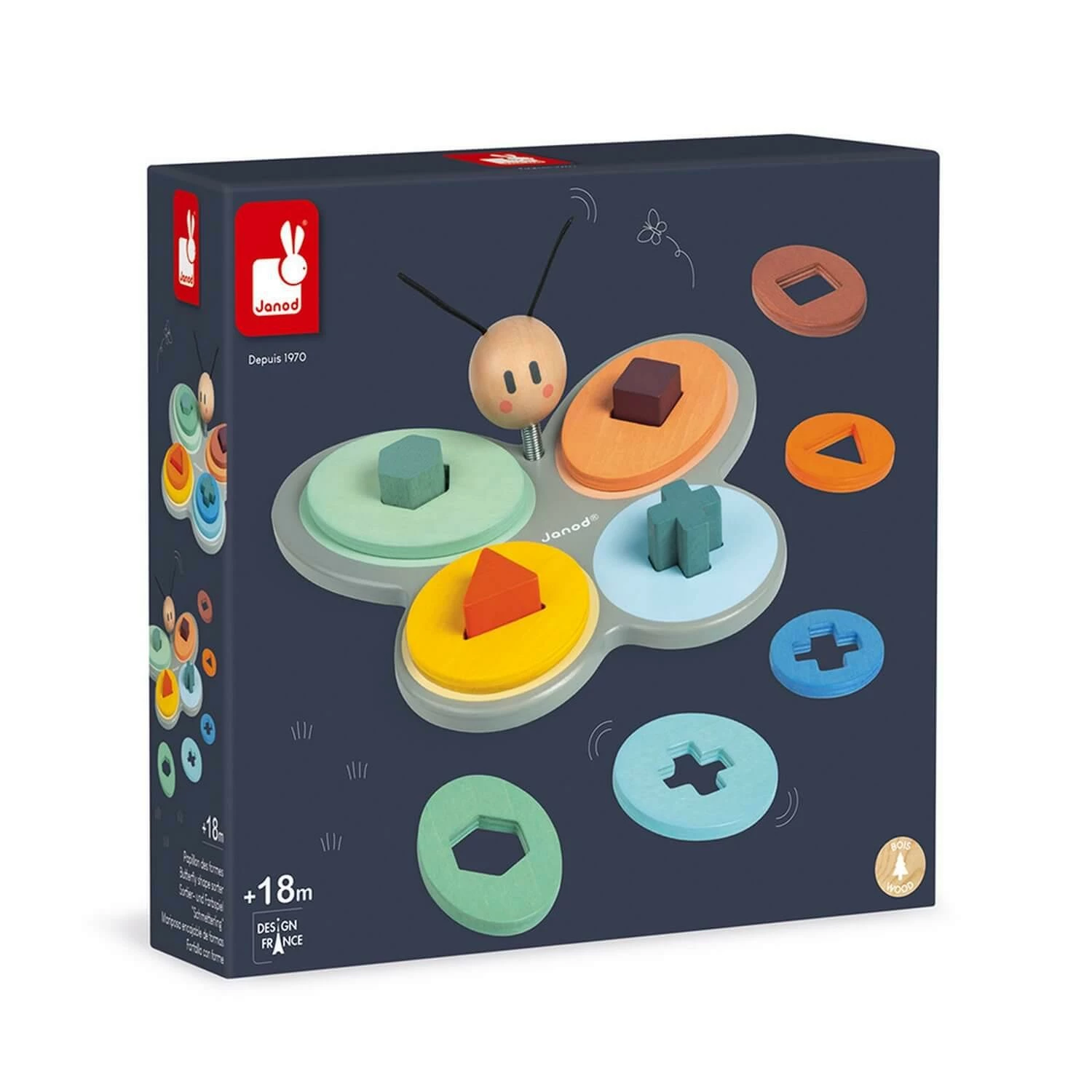 Janod Papillon Des Formes Sweet Cocoon – Image 3