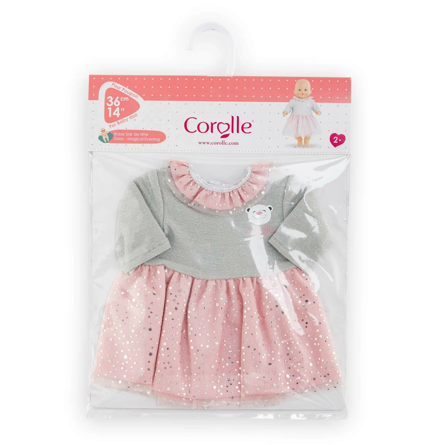 Vêtement Pour Mon Grand Poupon Corolle 36 Cm : Robe Soir De Fête – Image 5