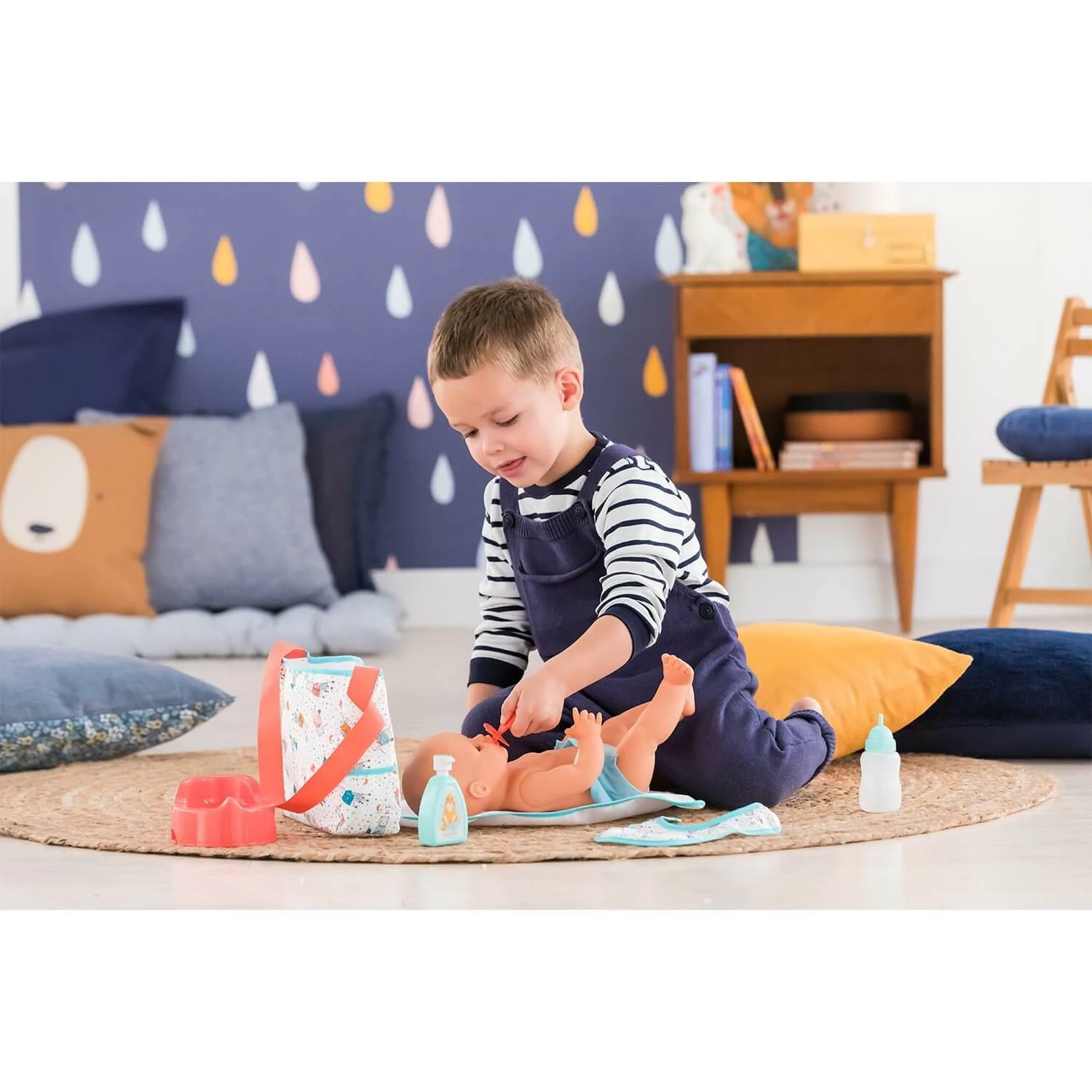 Accessoires Mon Grand Poupon Corolle : Sac à Langer Et Accessoires Pour Poupon 36 Et 42 Cm – Image 6