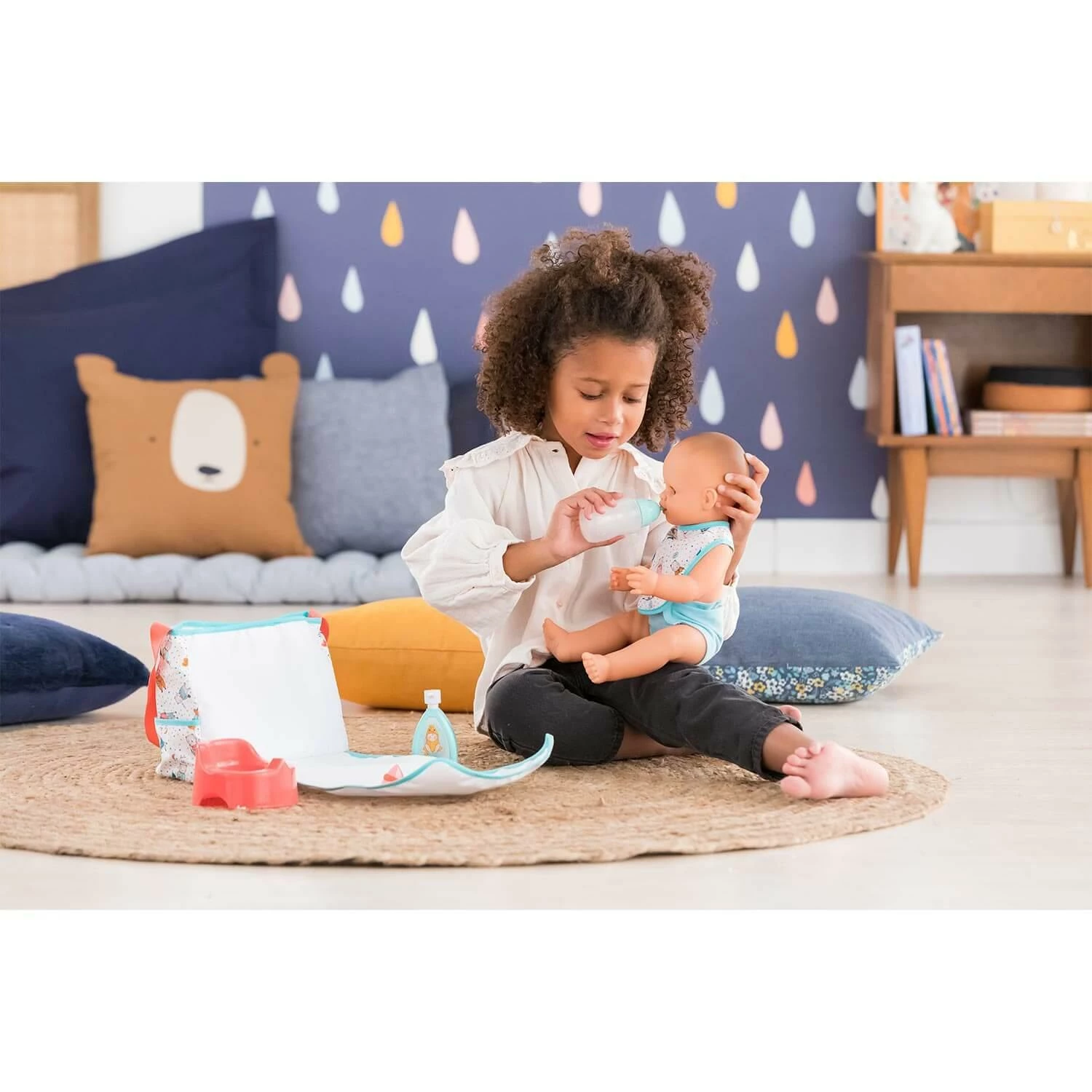 Accessoires Mon Grand Poupon Corolle : Sac à Langer Et Accessoires Pour Poupon 36 Et 42 Cm – Image 7