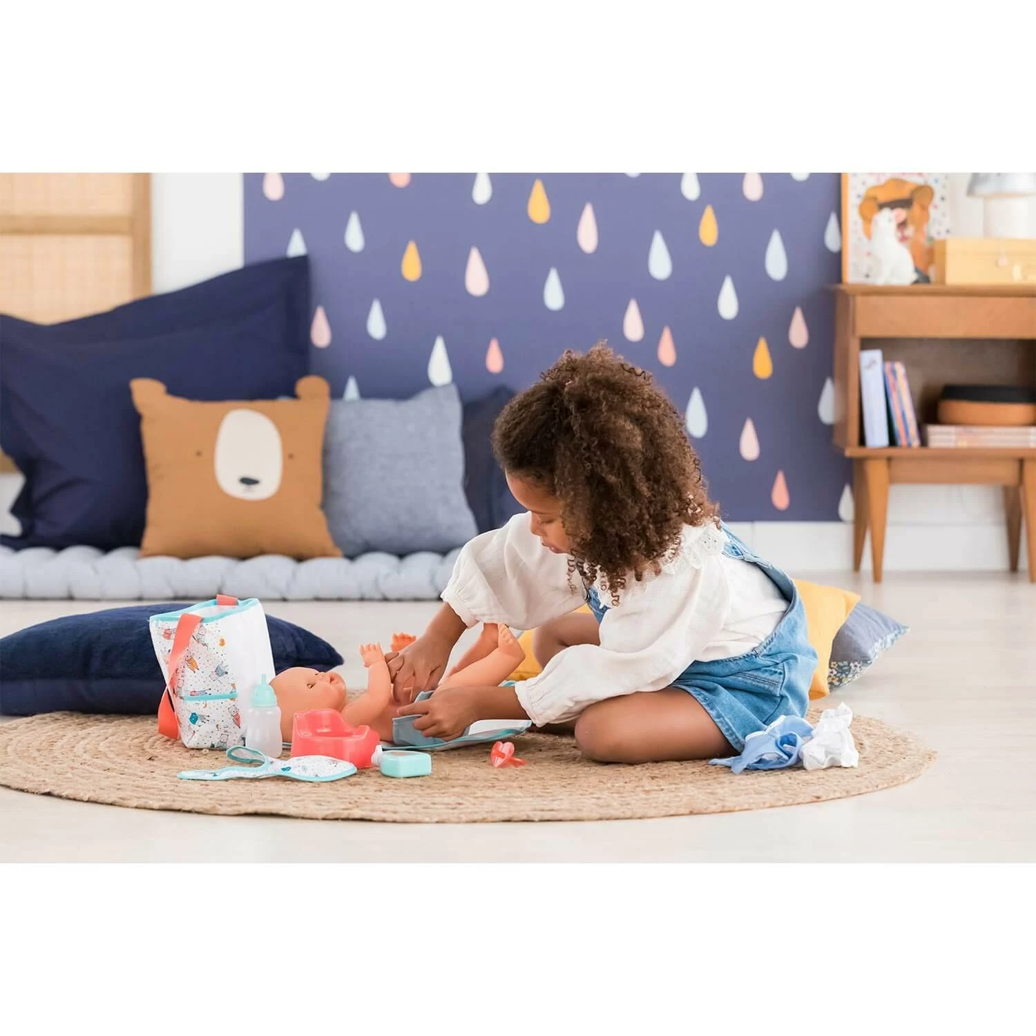 Accessoires Mon Grand Poupon Corolle : Sac à Langer Et Accessoires Pour Poupon 36 Et 42 Cm – Image 8